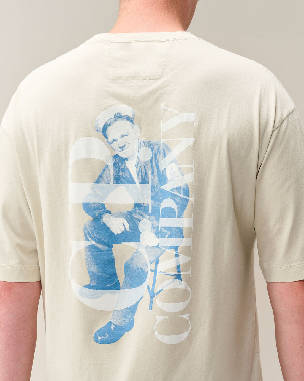 C.P. Company - Tee-shirt Jersey British Sailor Silver Birch