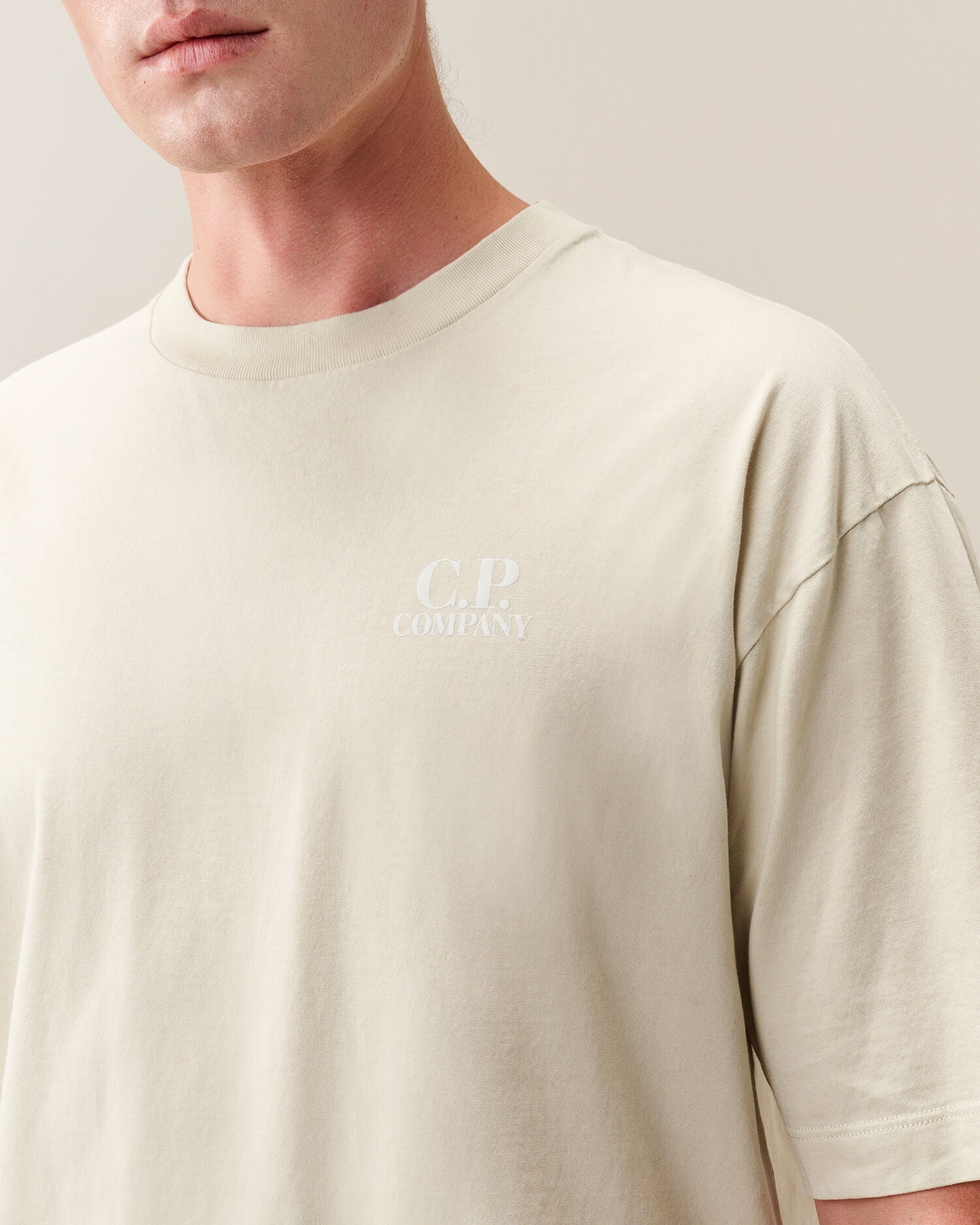 C.P. Company - Tee-shirt Jersey British Sailor Silver Birch
