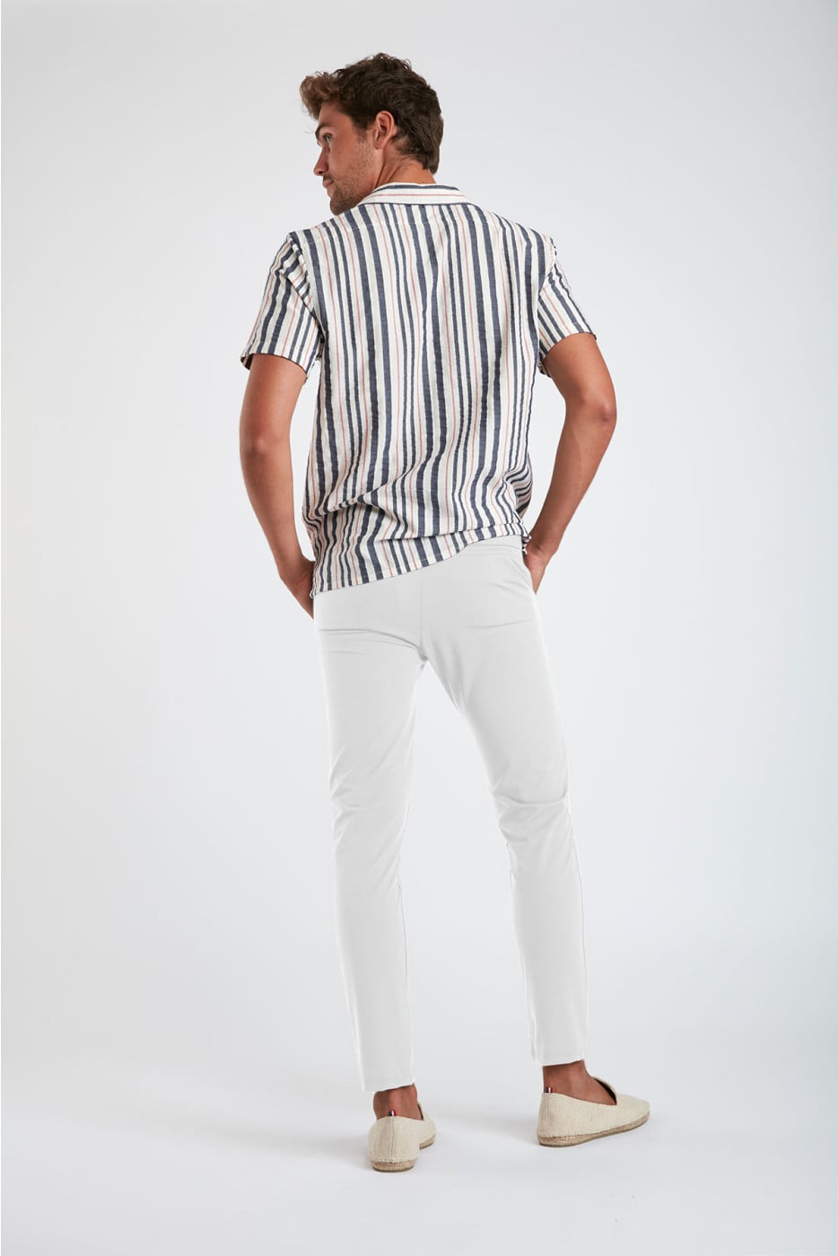 CALA - Pantalon Serge Lescala Blanc