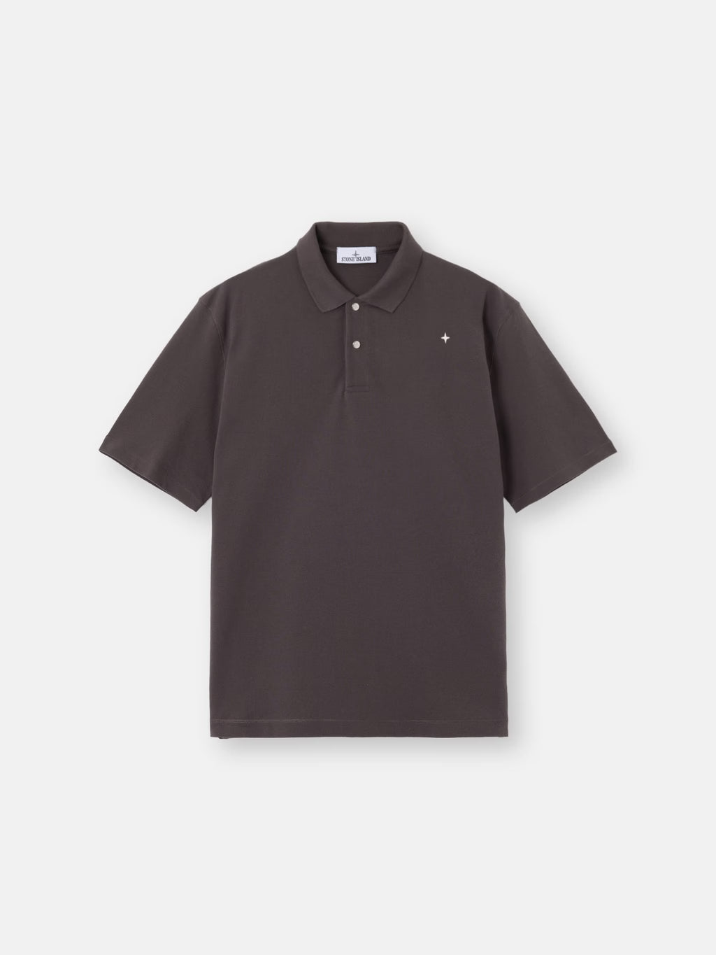 Stone Island - 2200003 Polo coton piqué Stelina Gris Plomb