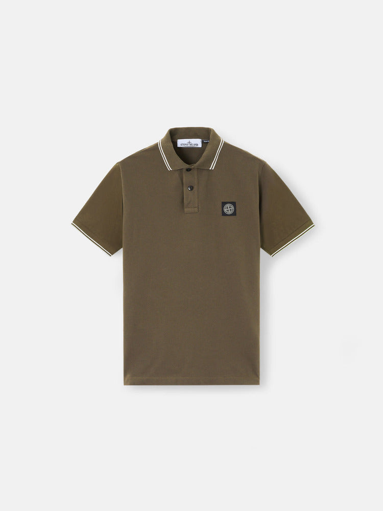 Stone Island - 2200007 Polo Slim Military Green
