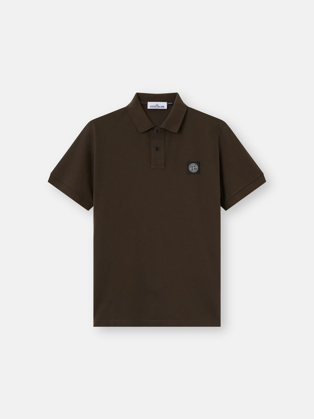 Stone Island - 2200008 Polo à manches courtes Gris Charbon