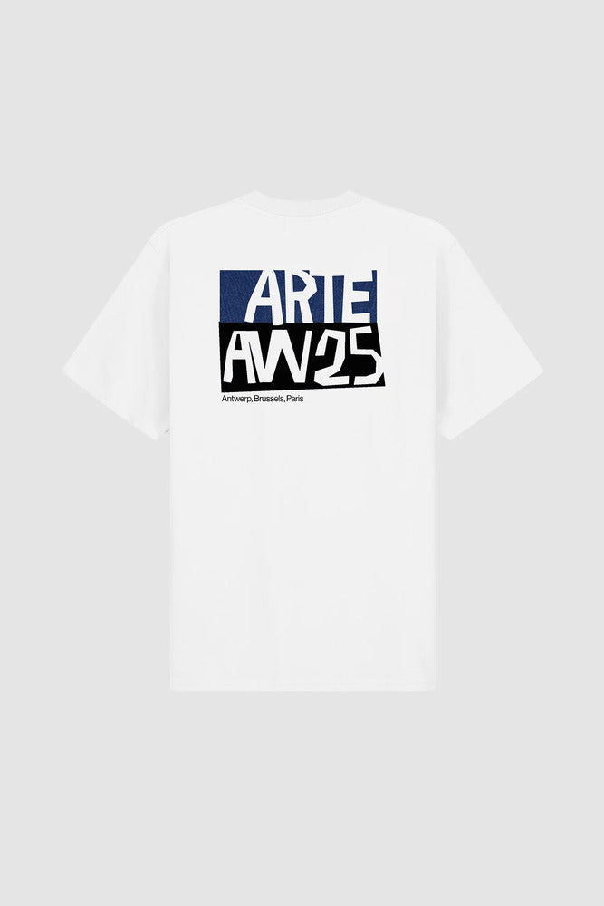 Arte - T-shirt imprimé à découpes Blanc