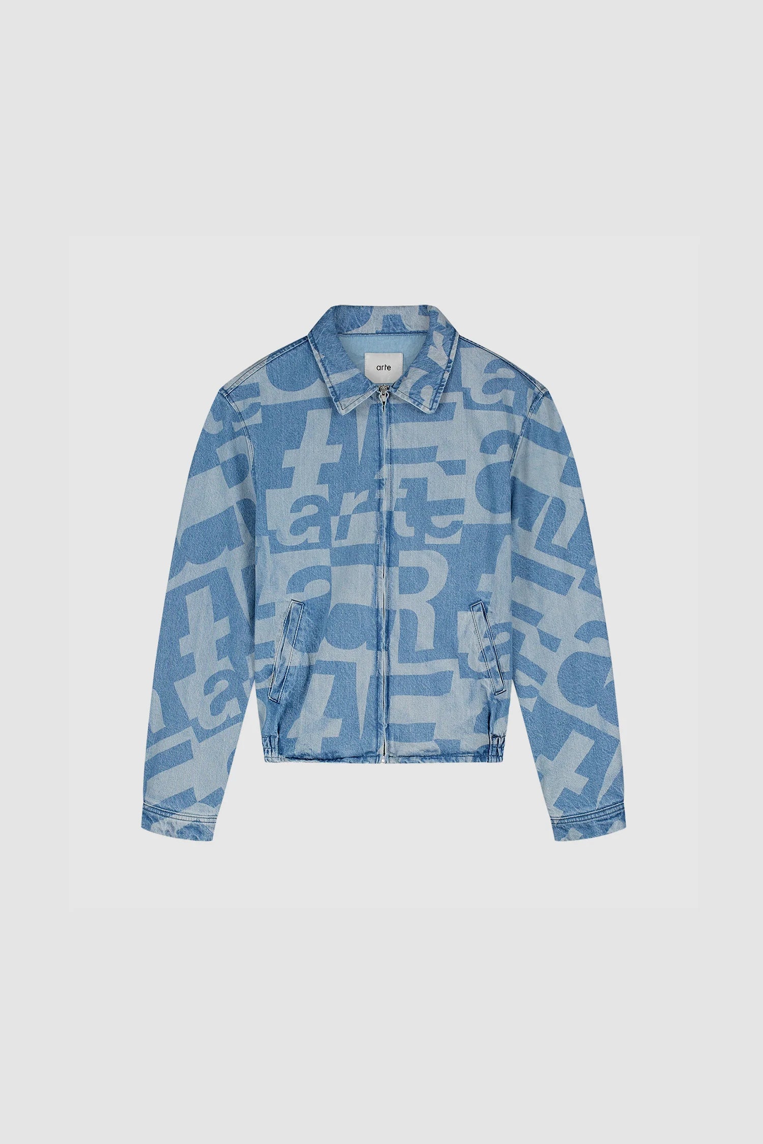 Arte - Veste en denim intégral Denim Brut