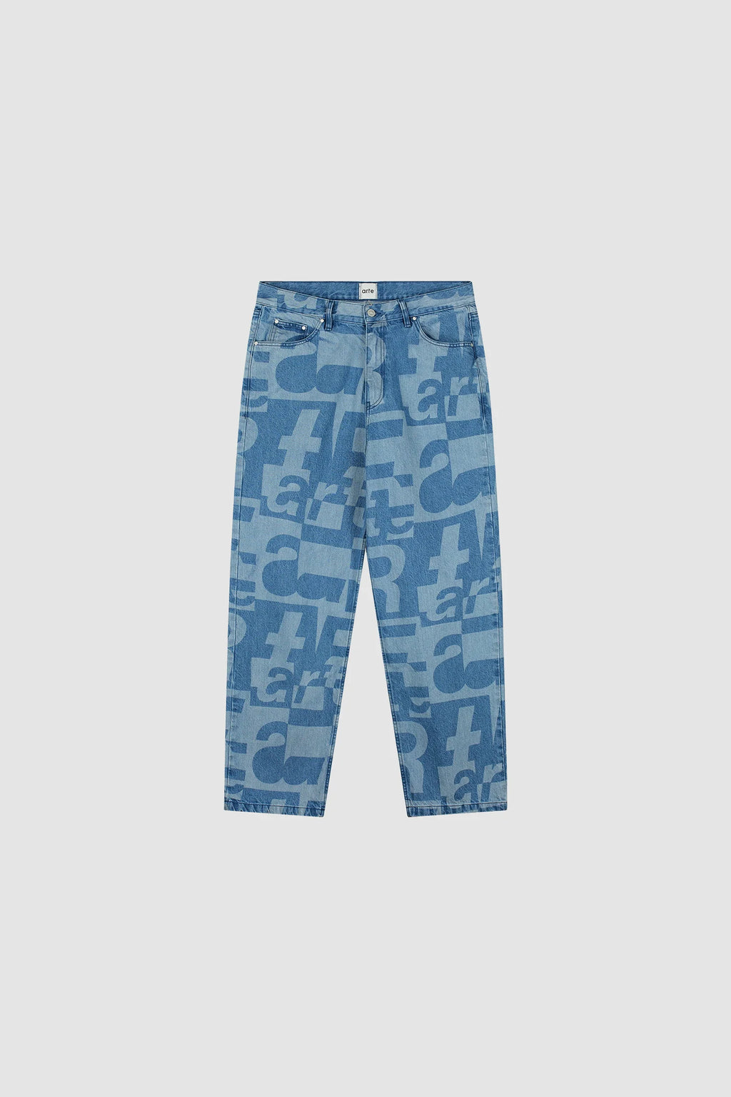 Arte - Jean en denim intégral Denim Brut