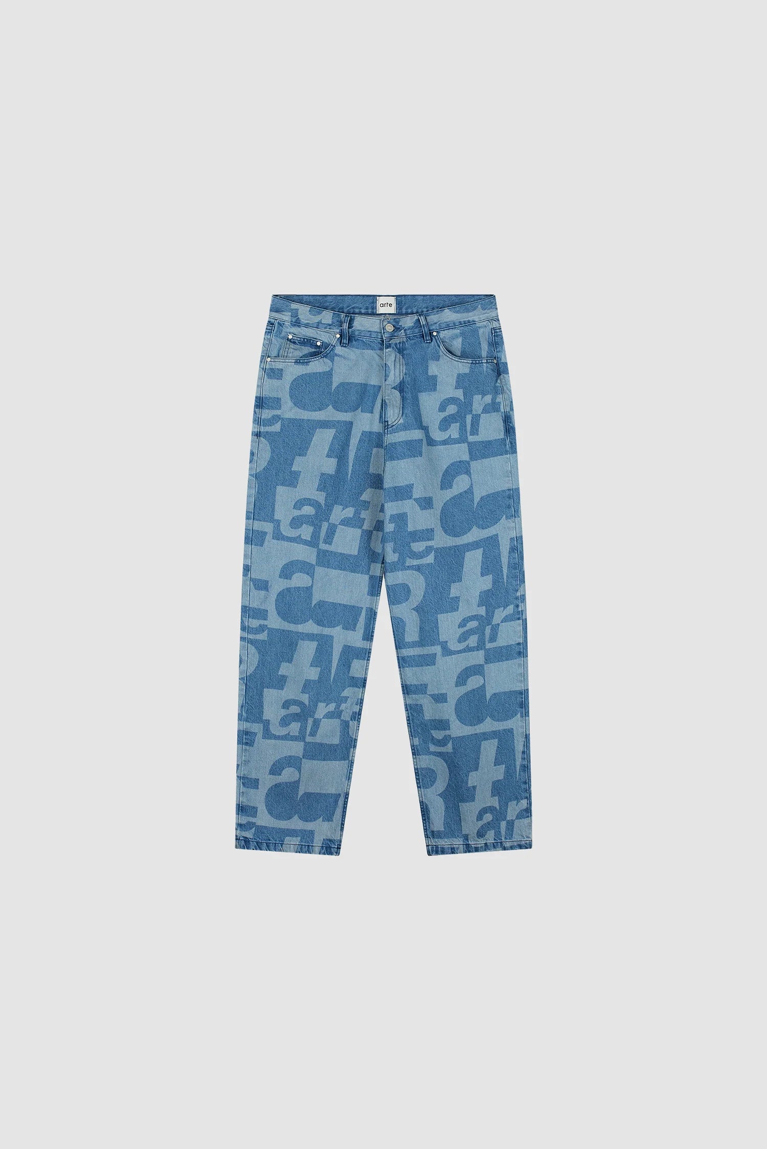 Arte - Jean en denim intégral Denim Brut