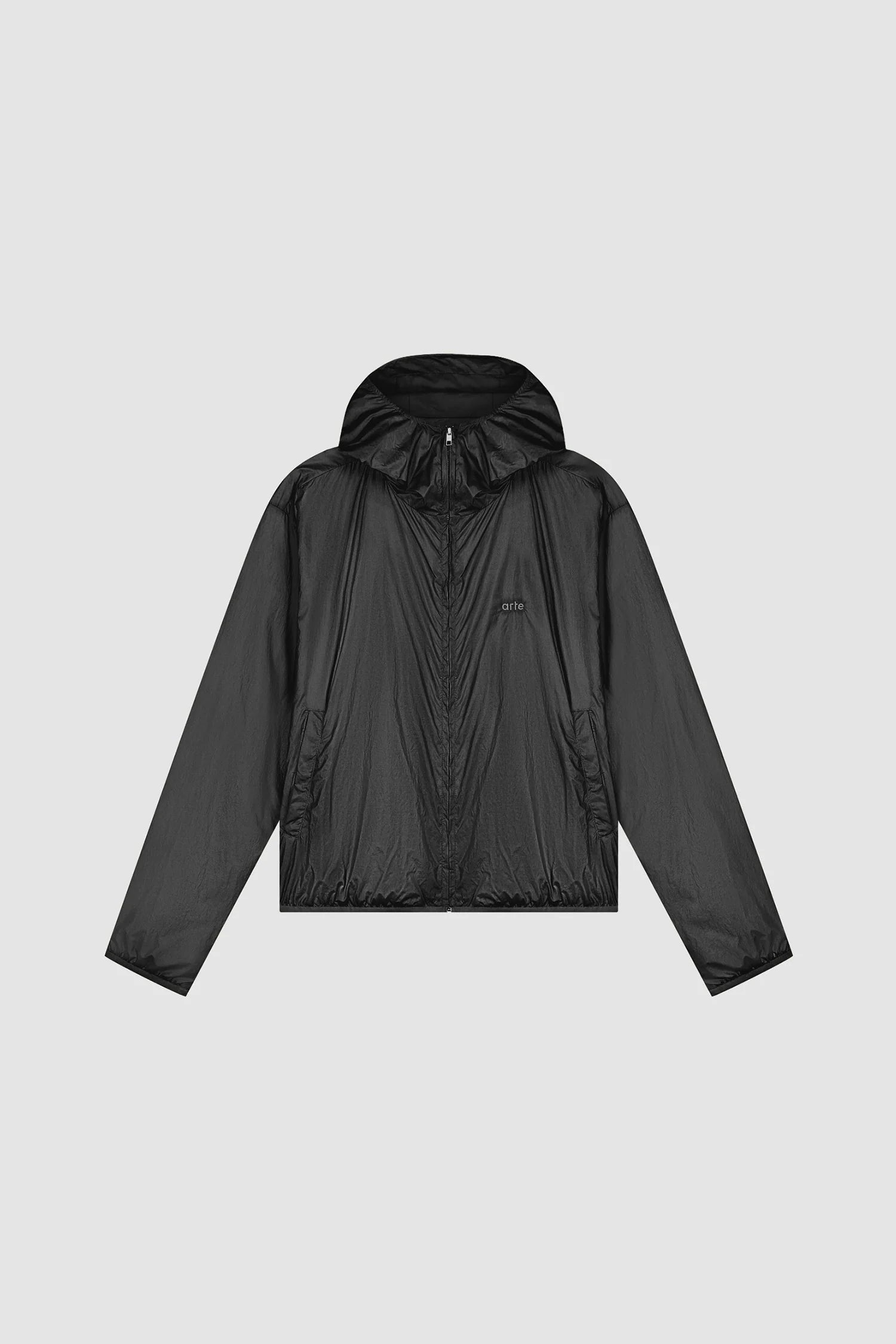 Arte - Veste Shiny Nylon Noir