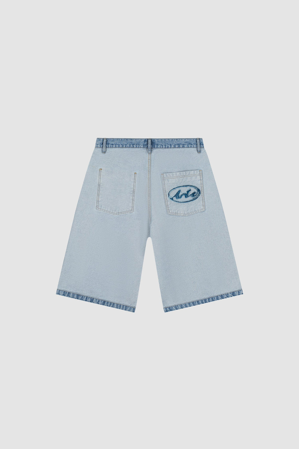 Arte - Short en denim à l'envers Bleach