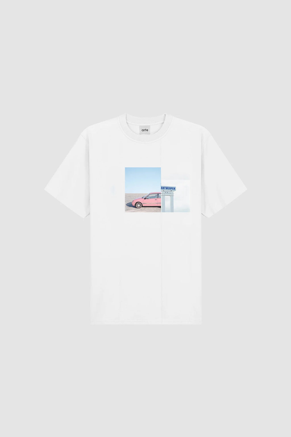 Arte - T-shirt photo Blanc