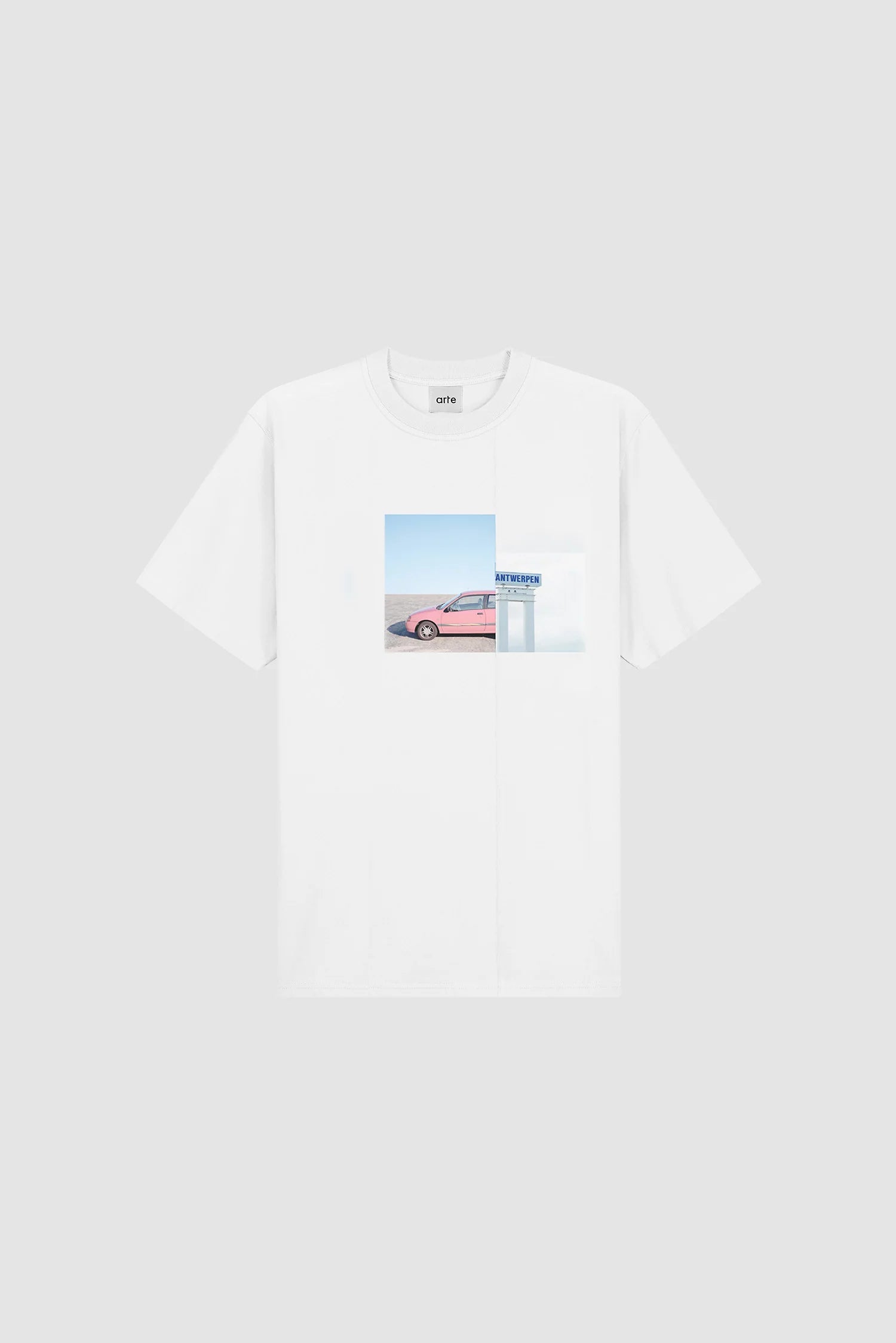 Arte - T-shirt photo Blanc
