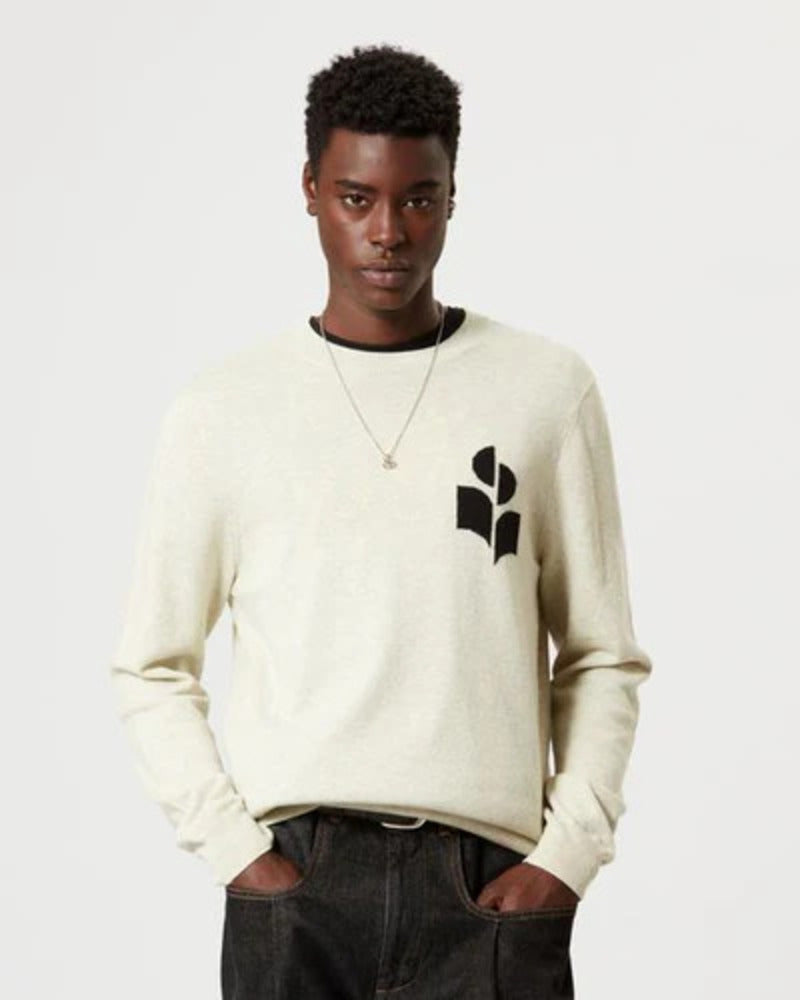 ISABEL MARANT - Pull Evans Gris clair