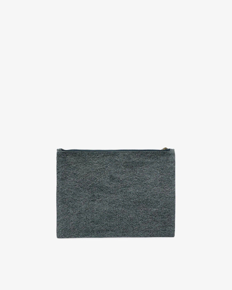 ISABEL MARANT - Pochette Netia Noir délavé