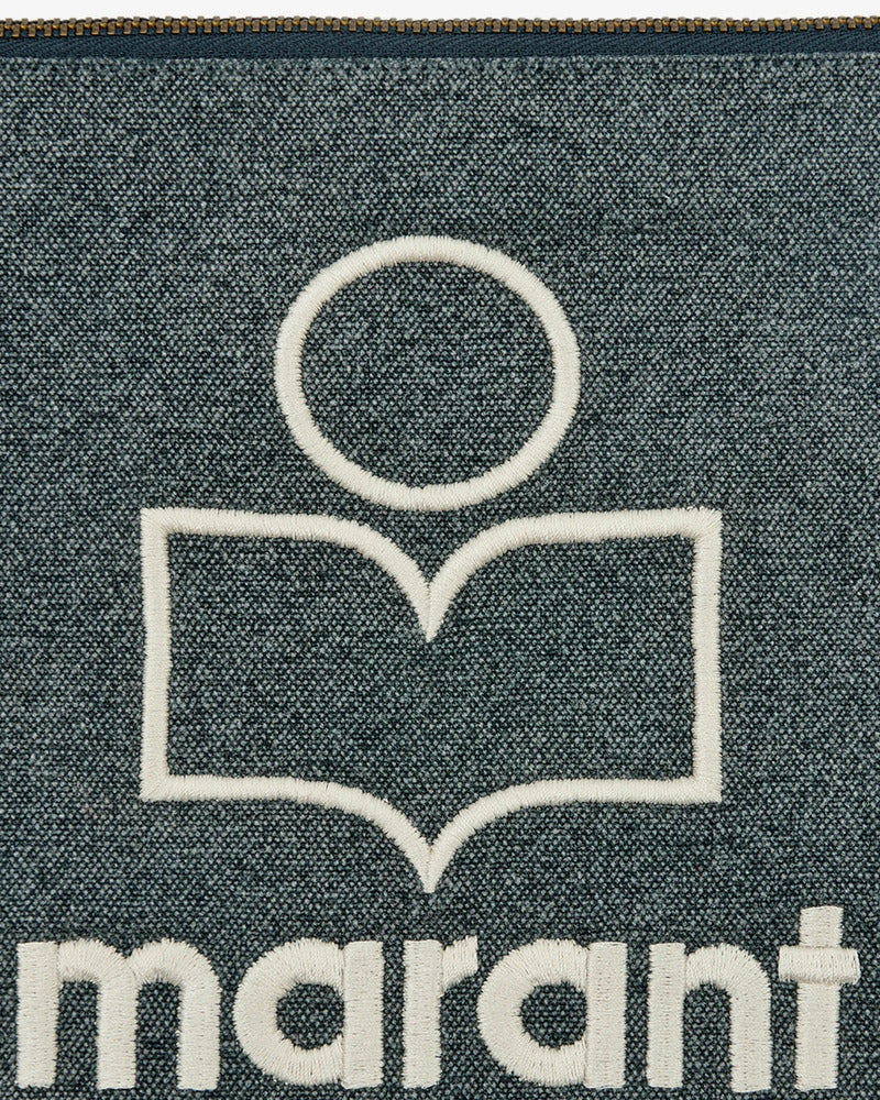 ISABEL MARANT - Pochette Netia Noir délavé