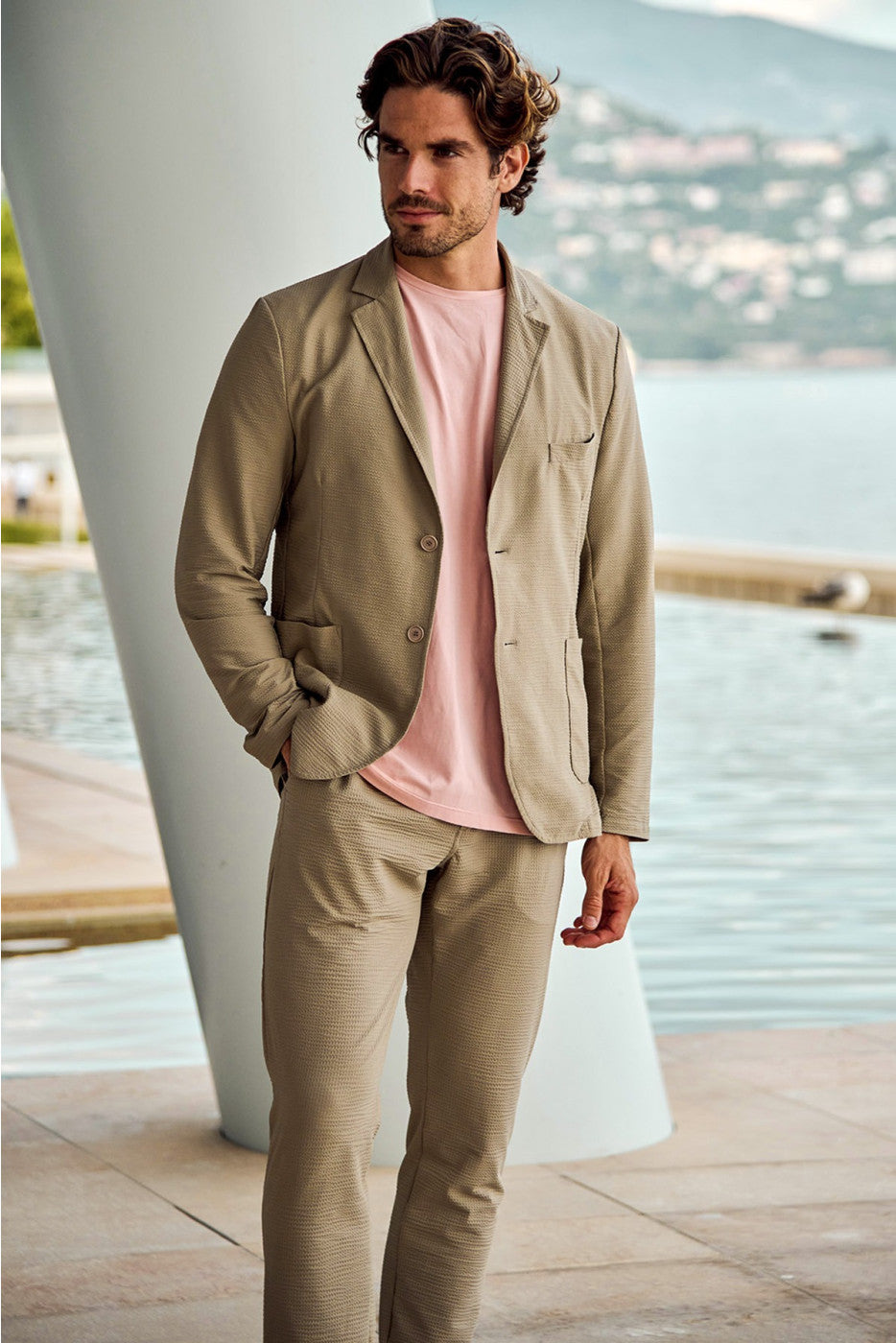 CALA - Veste de blazer Niko Trieste Beige
