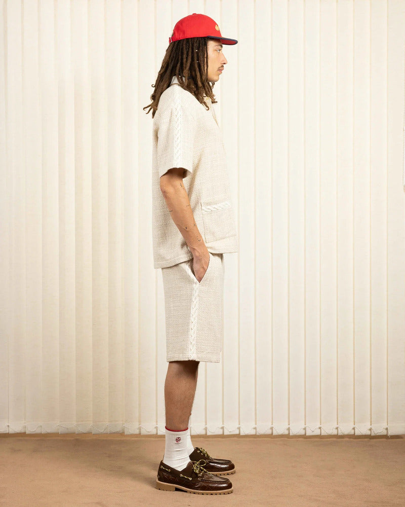 Drôle de Monsieur - Le Short Tweed Beige