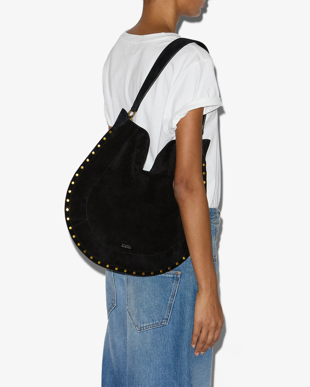 ISABEL MARANT - Sac Oskan Hobo Soft Noir