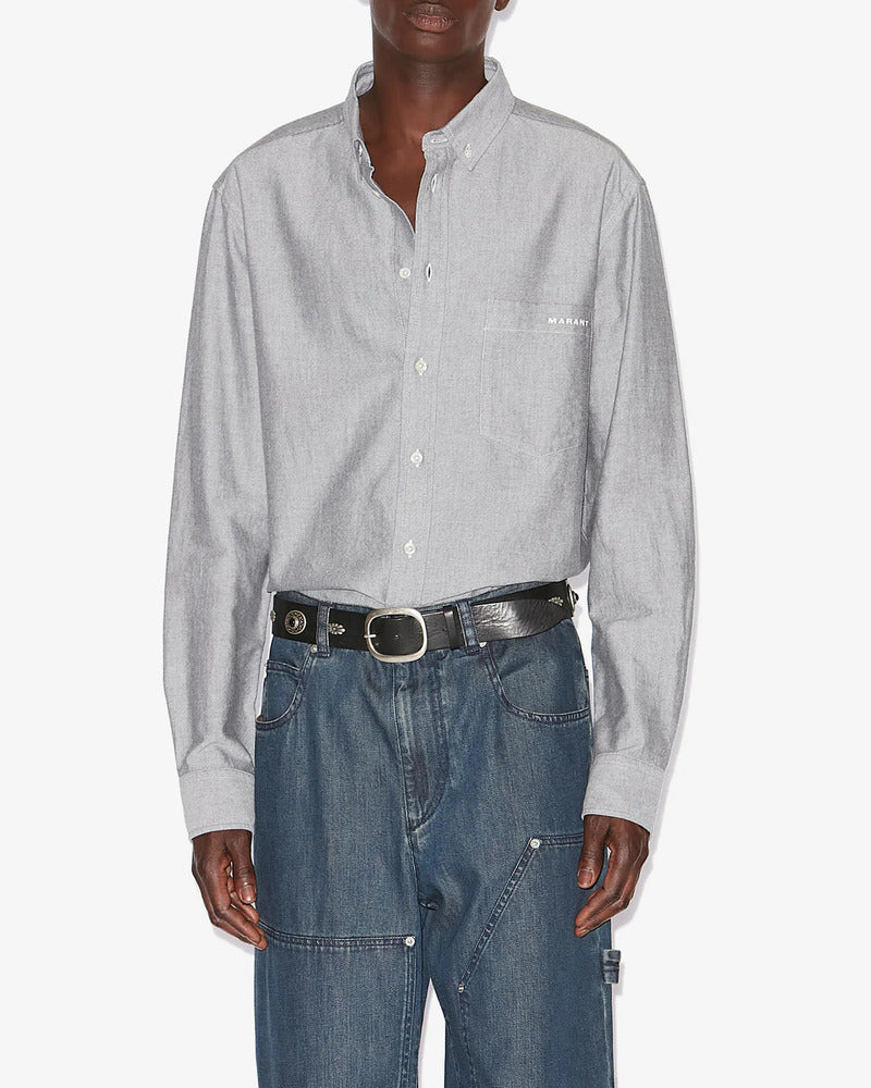 ISABEL MARANT - Chemise Jasolo Anthracite