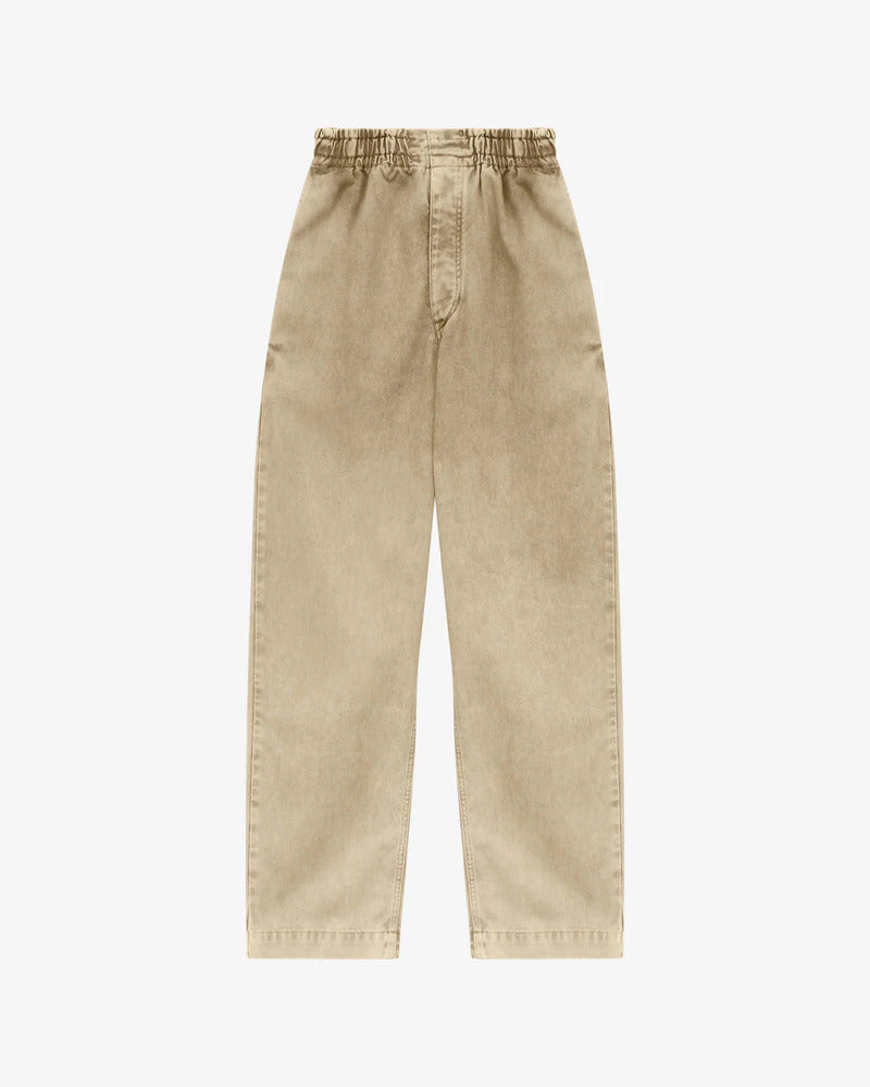 ISABEL MARANT - Pantalon Timeo Kaki Clair