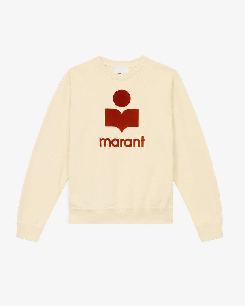 ISABEL MARANT - Sweatshirt Mikoy Beige / Rust