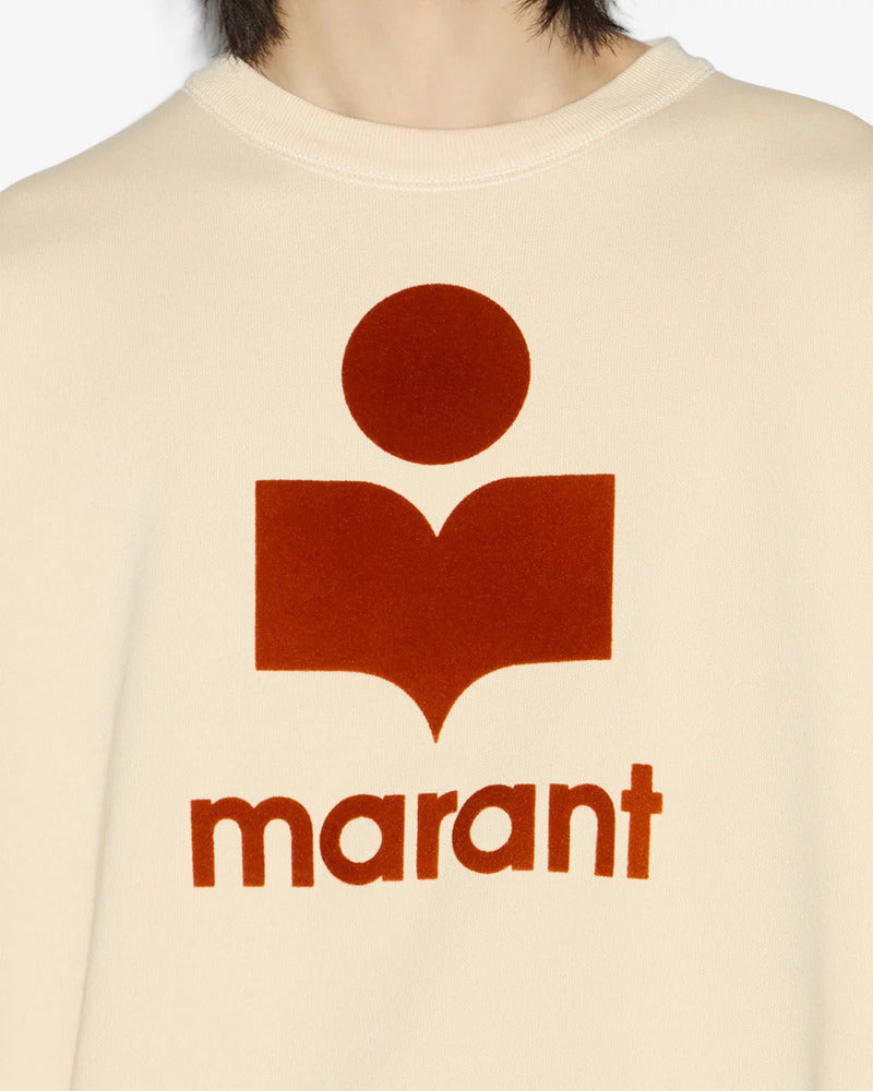 ISABEL MARANT - Sweatshirt Mikoy Beige / Rust