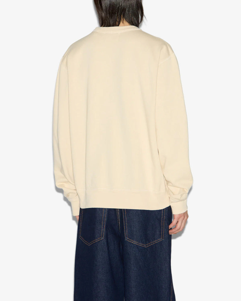 ISABEL MARANT - Sweatshirt Mikoy Beige / Rust