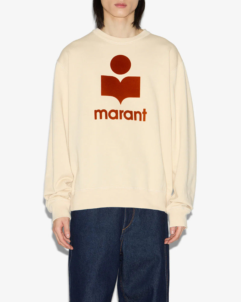 ISABEL MARANT - Sweatshirt Mikoy Beige / Rust