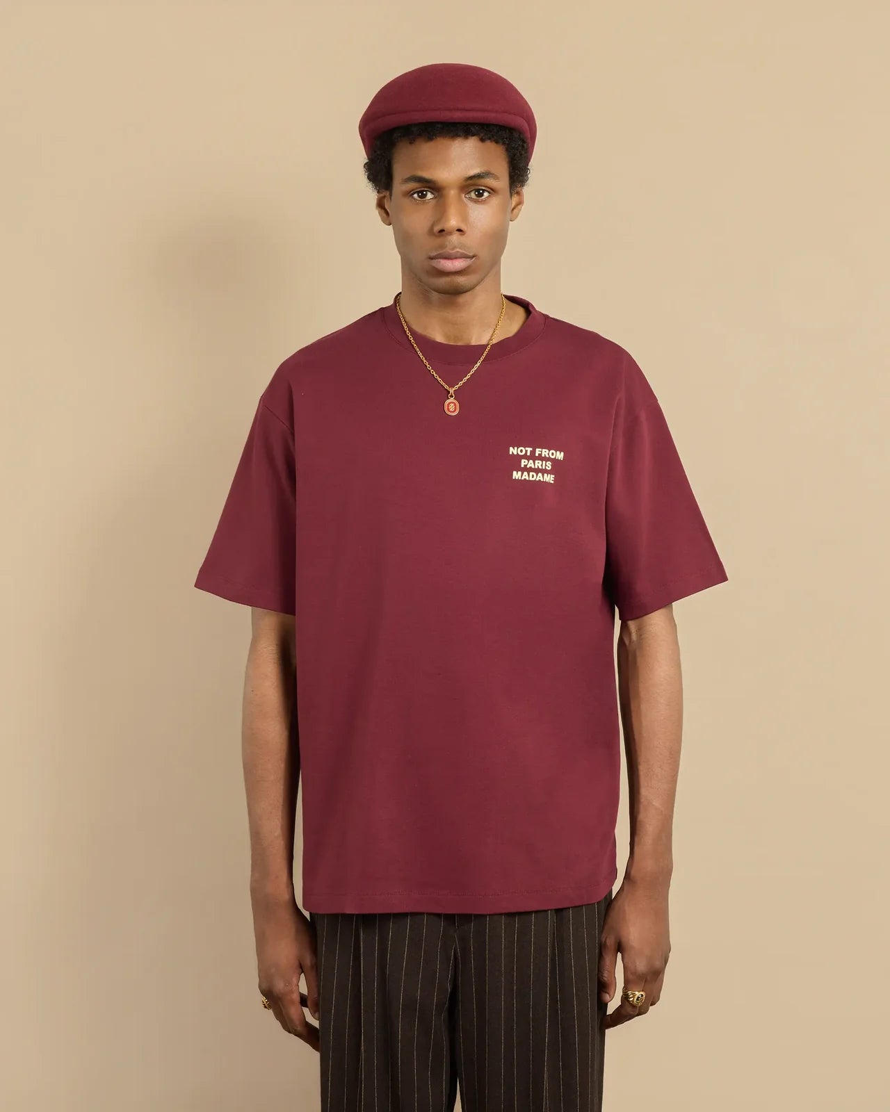 Drôle de Monsieur - T-Shirt Slogan Wine