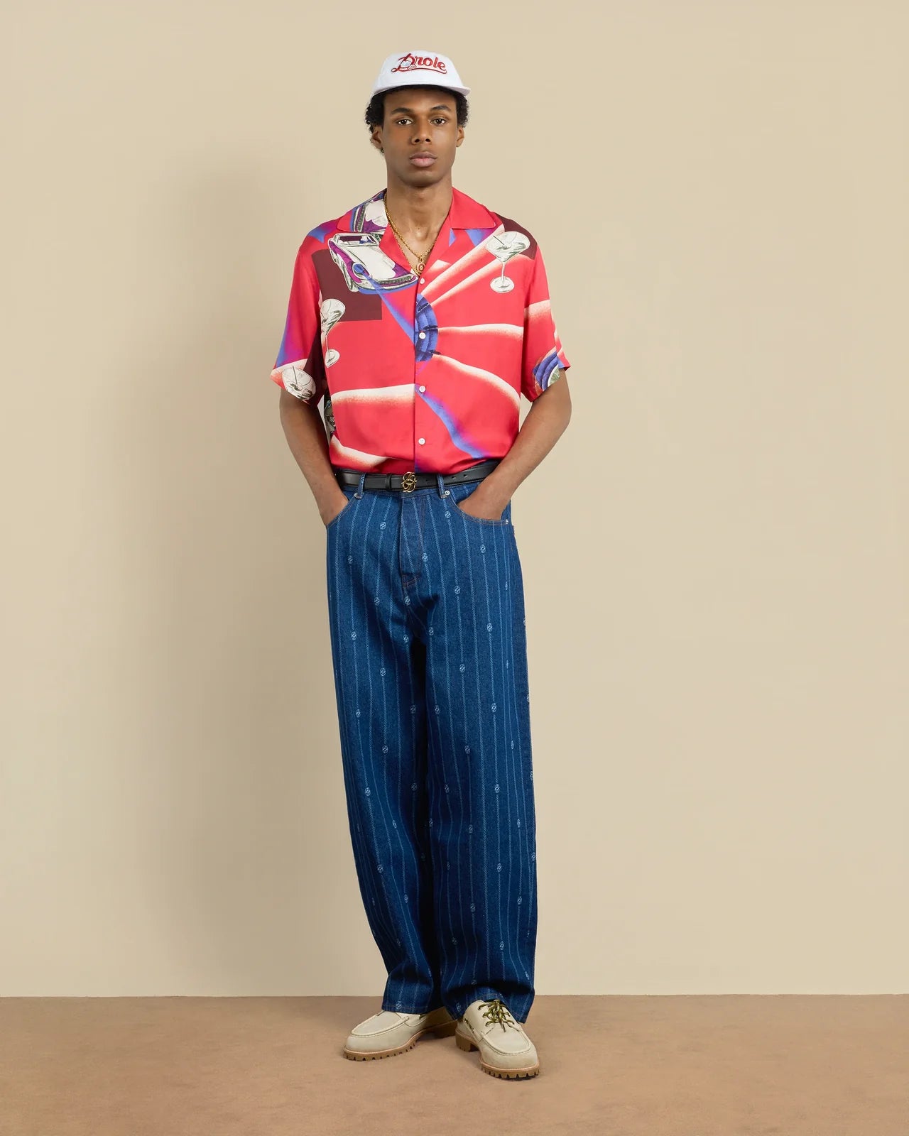 Drôle de Monsieur - La Chemise Voiture Rouge