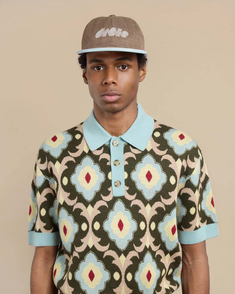 Drôle de Monsieur - La maille Polo Tapisserie Kaki