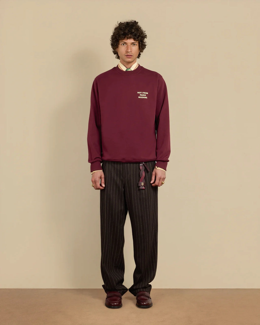 Drôle de Monsieur - Sweat Slogan Wine