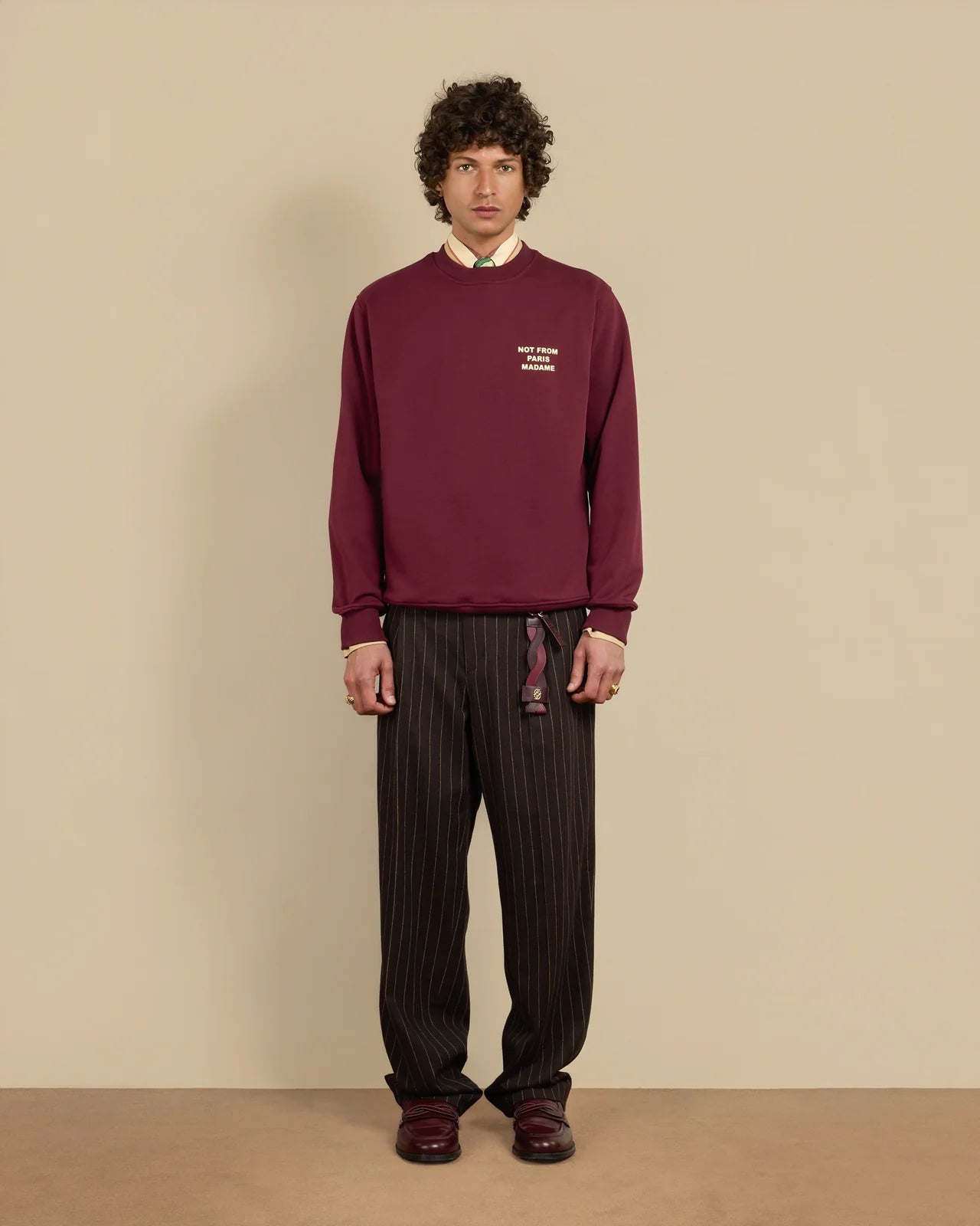 Drôle de Monsieur - Sweat Slogan Wine