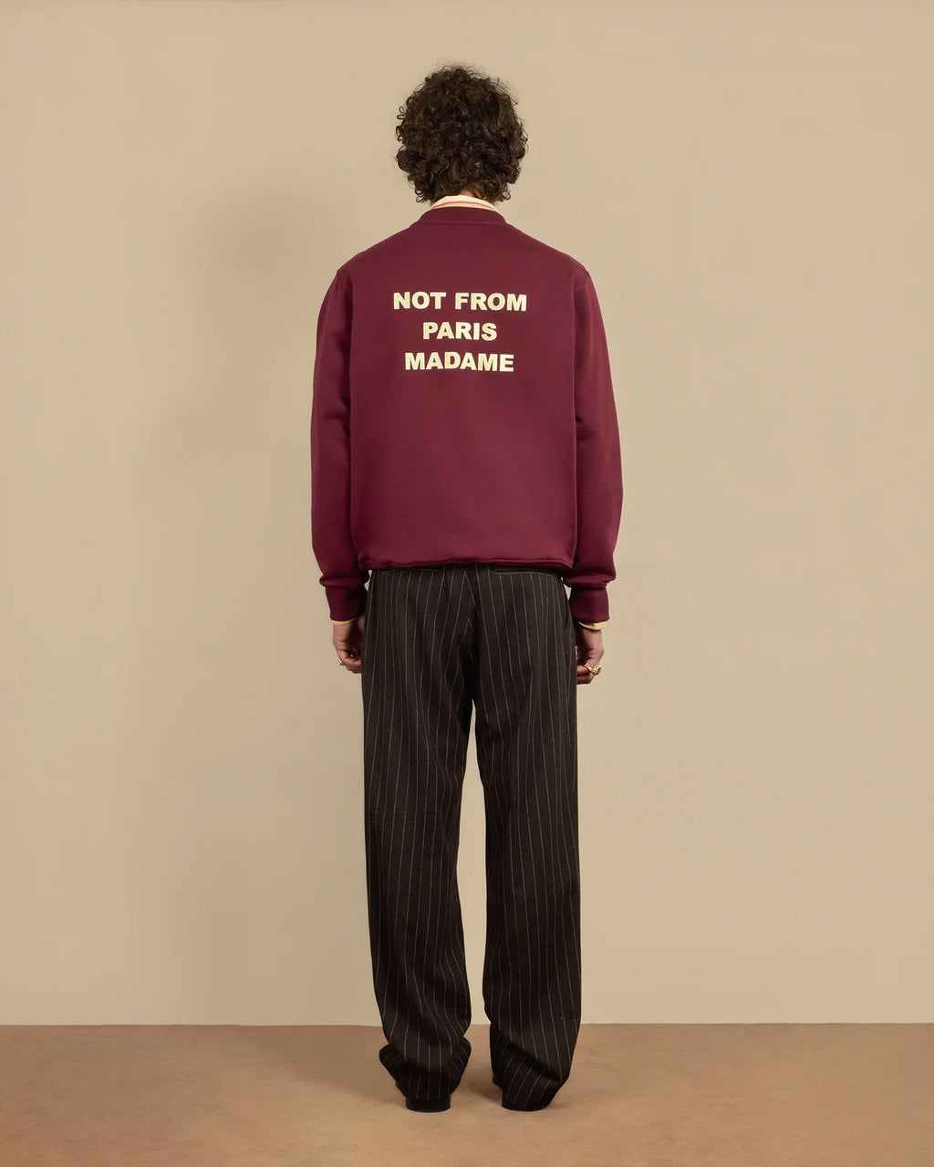 Drôle de Monsieur - Sweat Slogan Wine