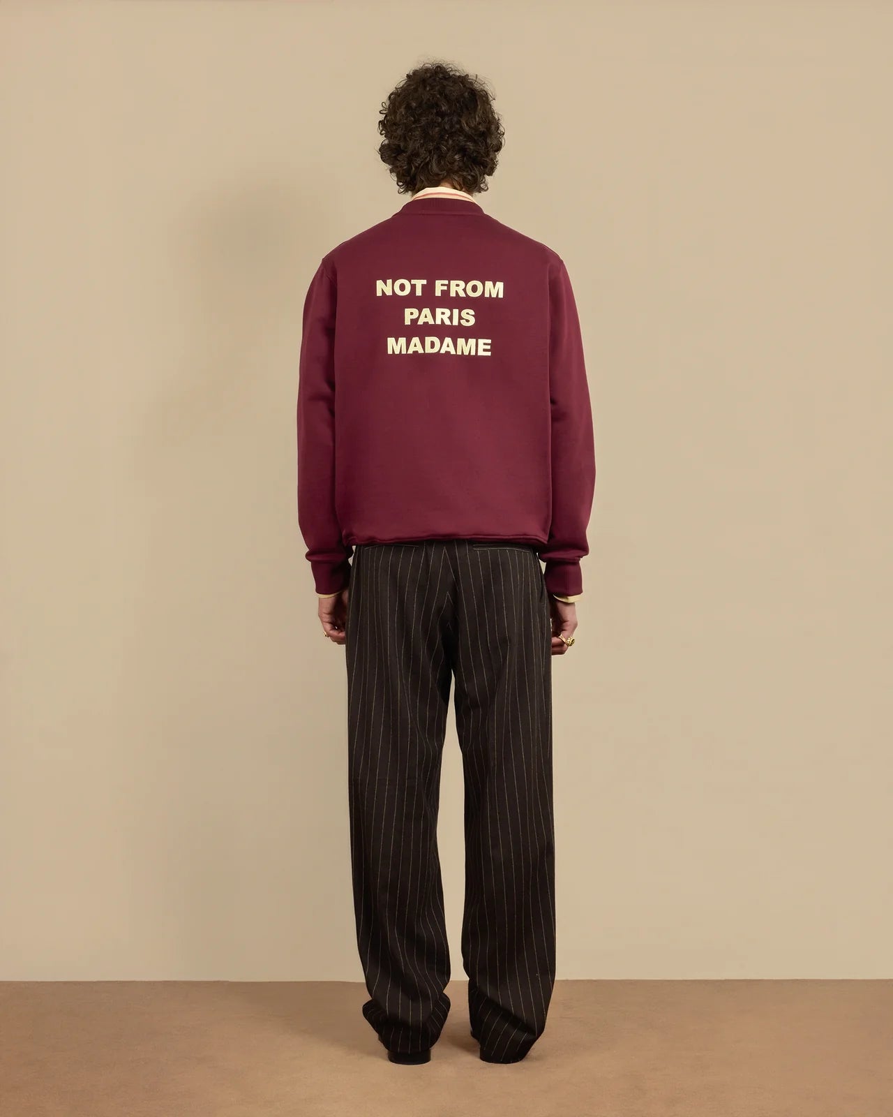 Drôle de Monsieur - Sweat Slogan Wine