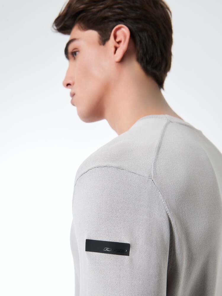 RRD - Pull Maxell Round Knit Light Grey