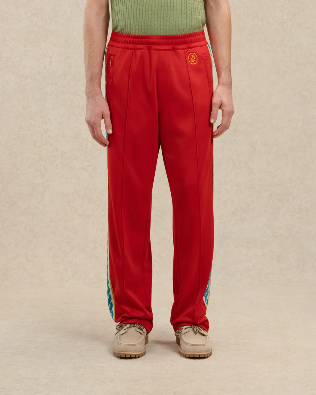 Drôle de Monsieur - Pantalon Survêtement Rouge