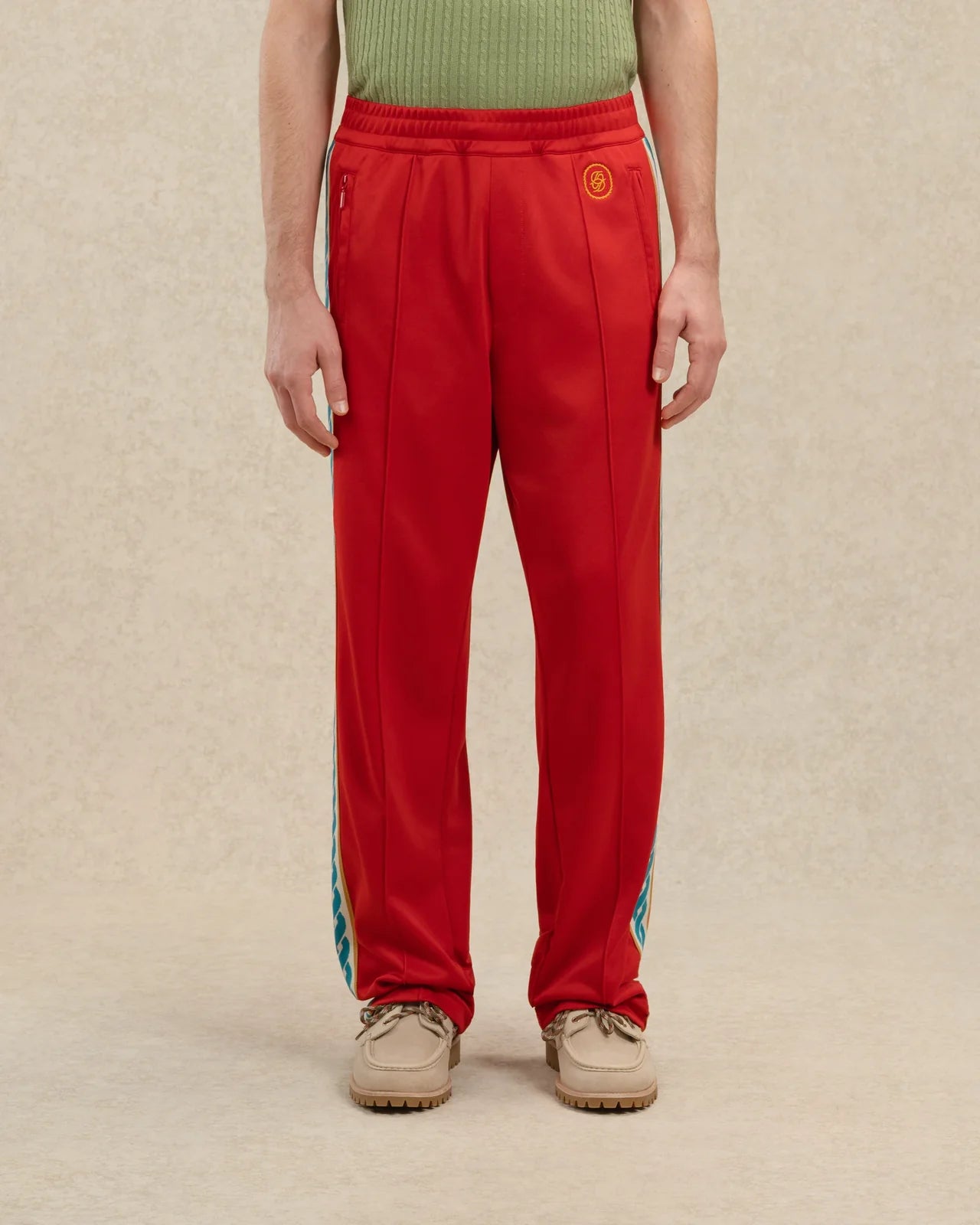 Drôle de Monsieur - Pantalon Survêtement Rouge