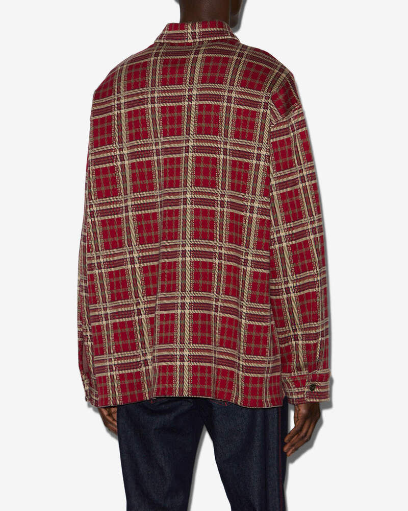 ISABEL MARANT - Polo Orelien Deep Red