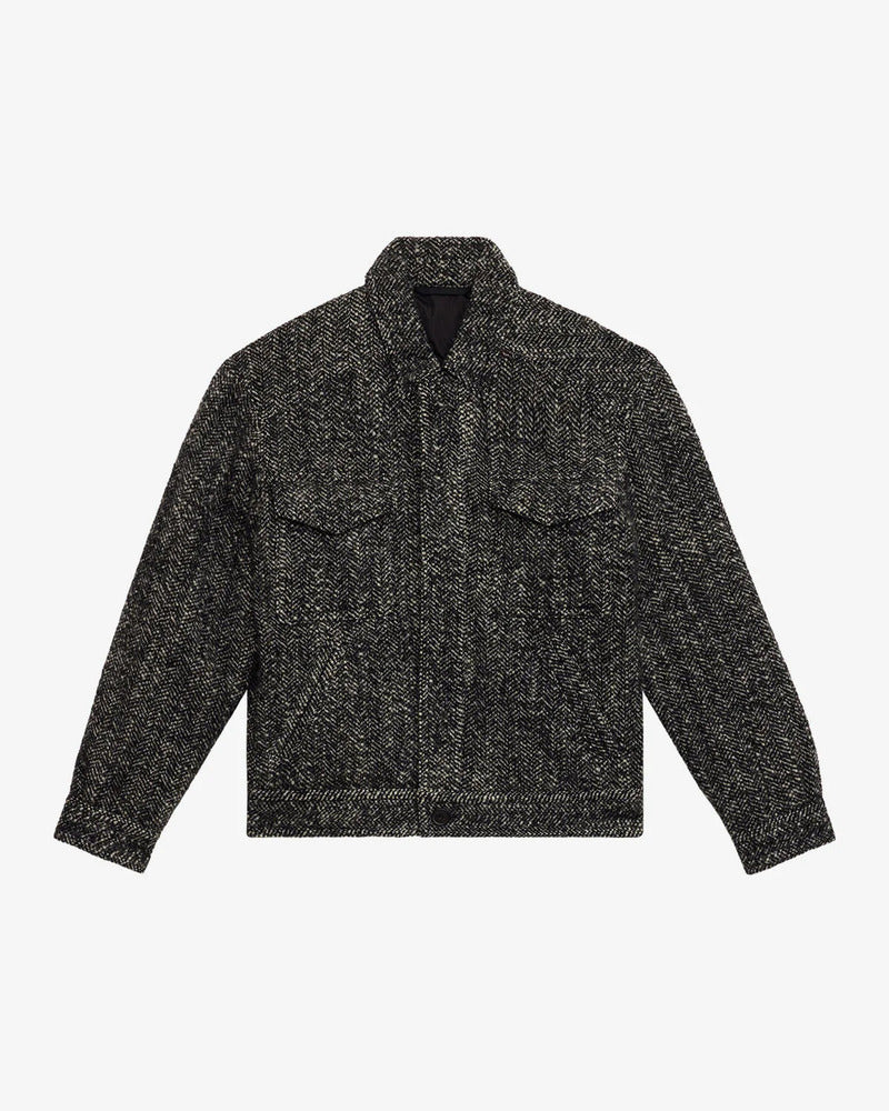 ISABEL MARANT - Veste Folco Black/Ecru