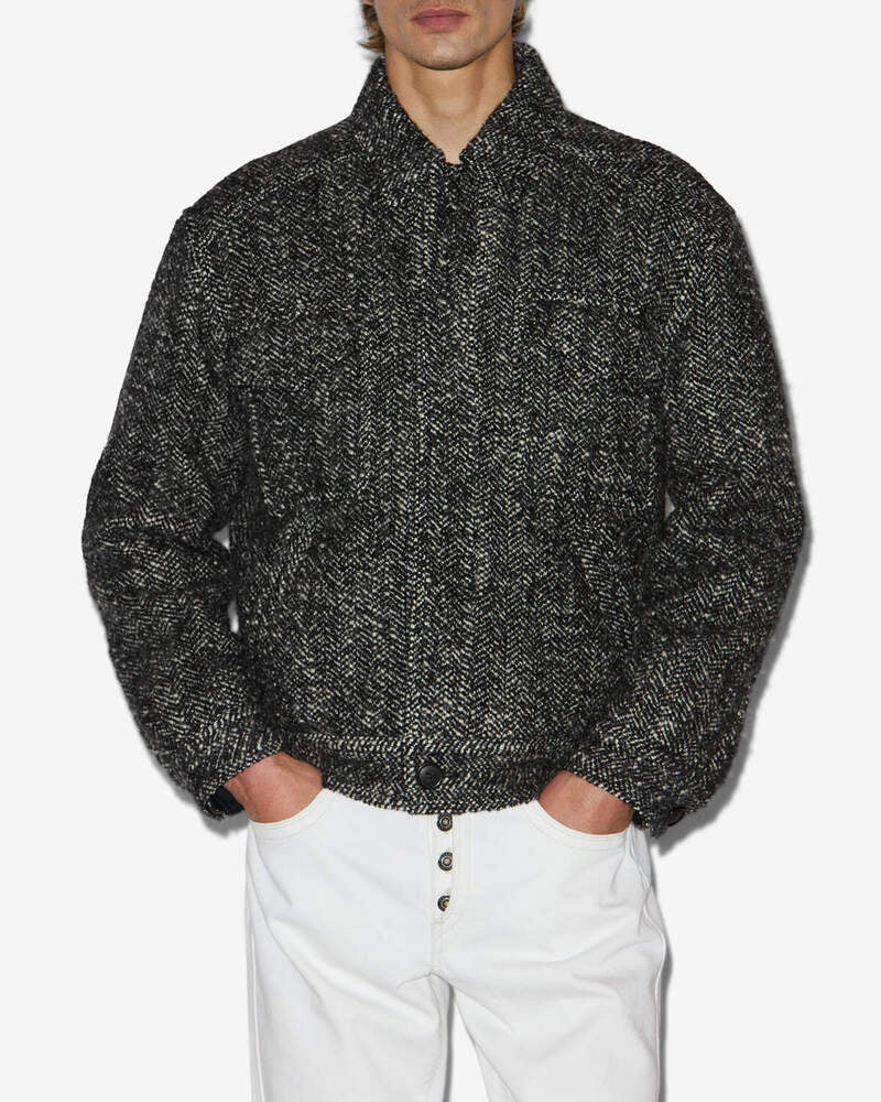 ISABEL MARANT - Veste Folco Black/Ecru