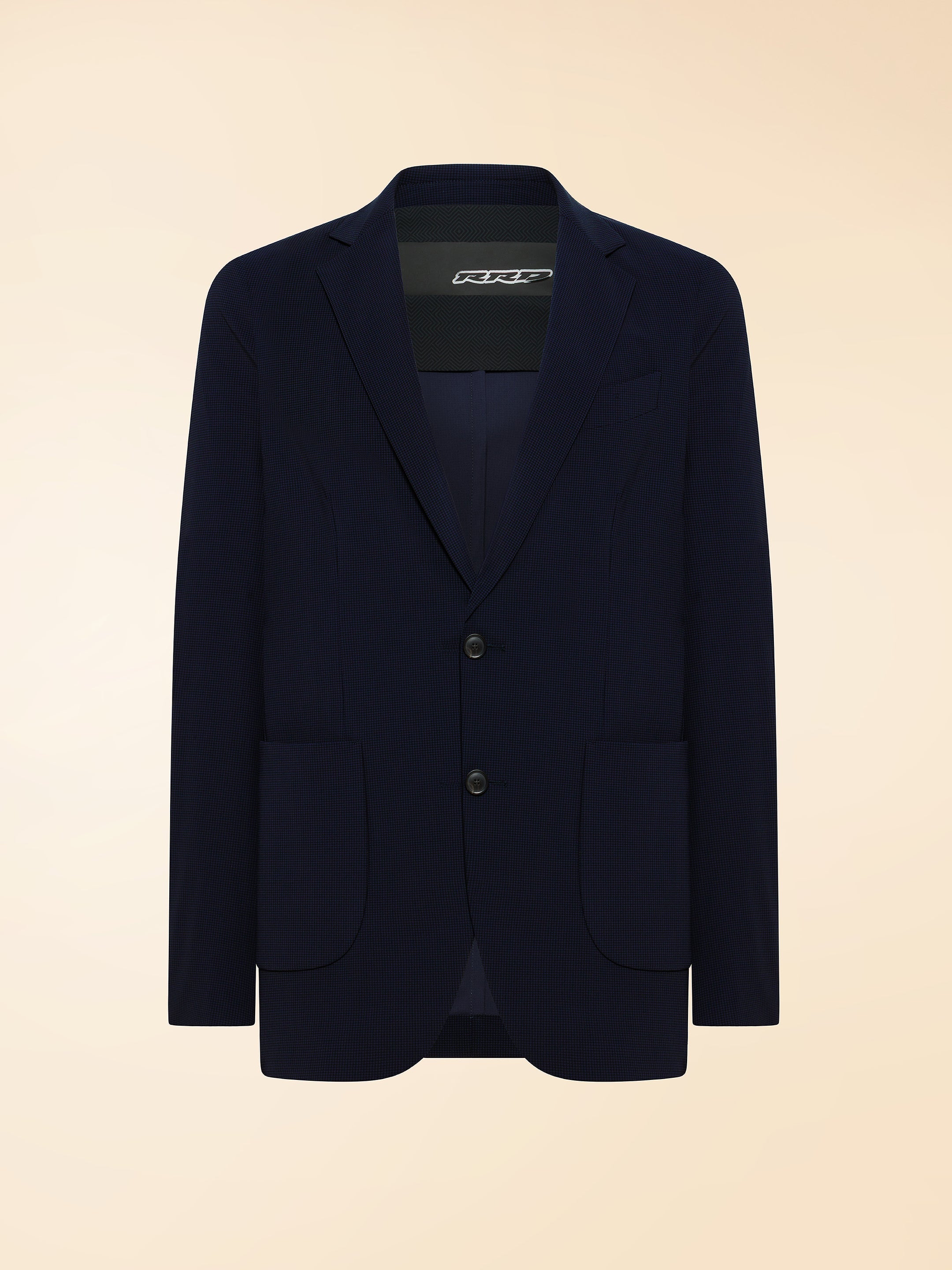 RRD - Blazer Surflex micro pied de poule Marine Blue