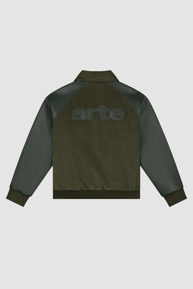 Arte - Varsity Jacket Universitaire Green