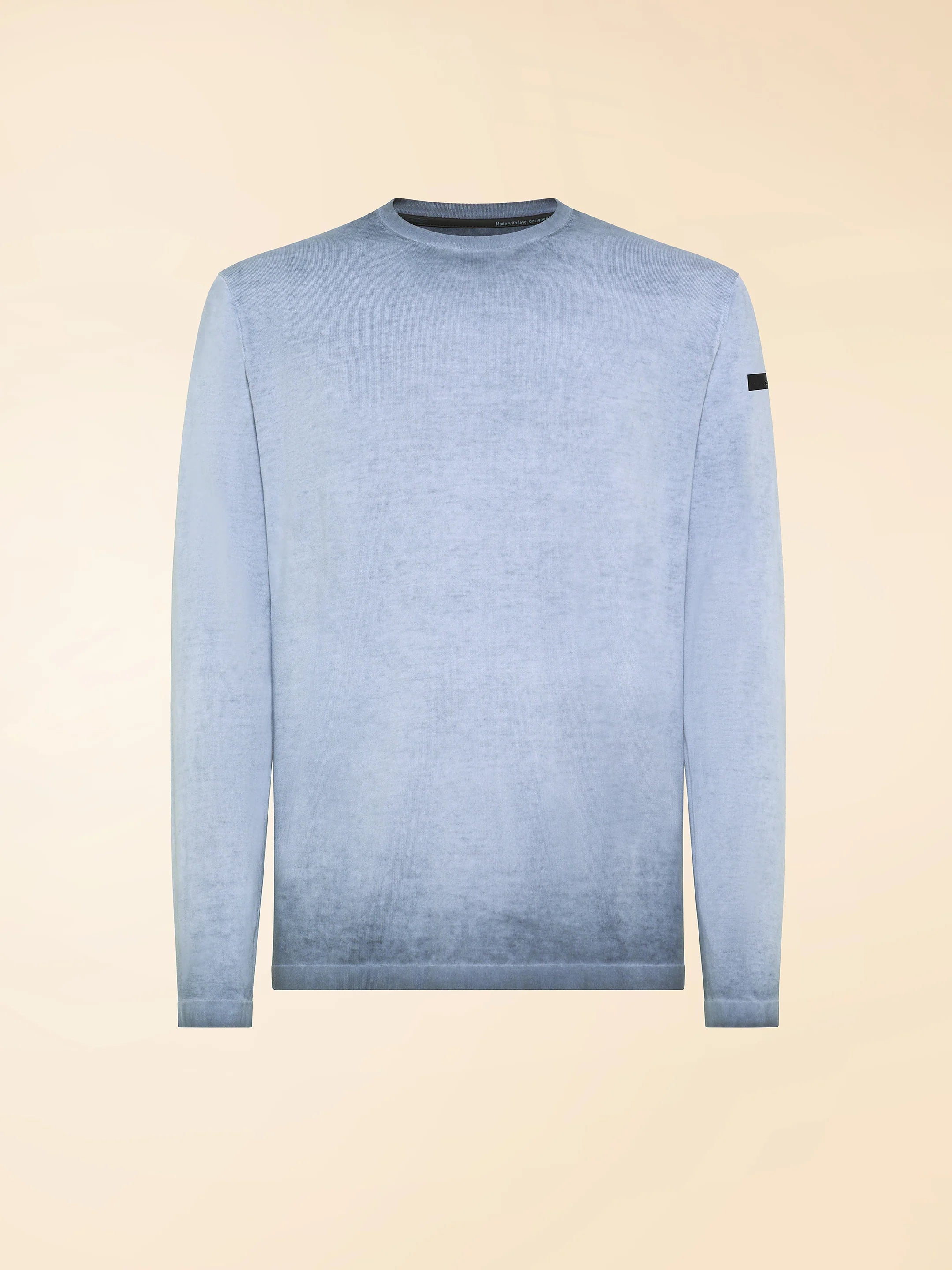 RRD - Pull Shirty Ice Round Knit Blue Black