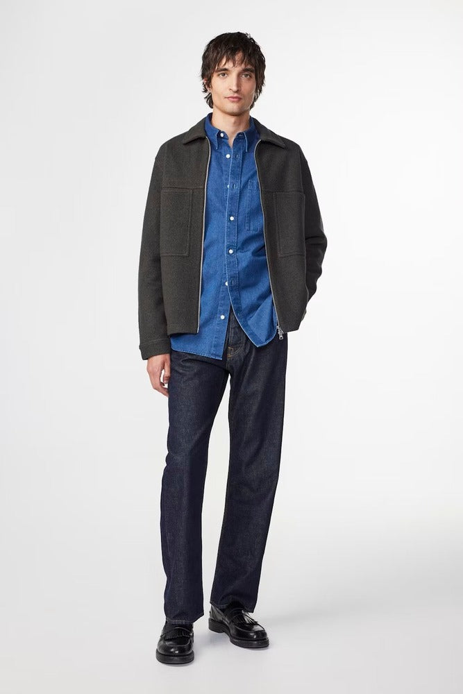 NN07 - Veste Isak Zip 6398 Dark Army