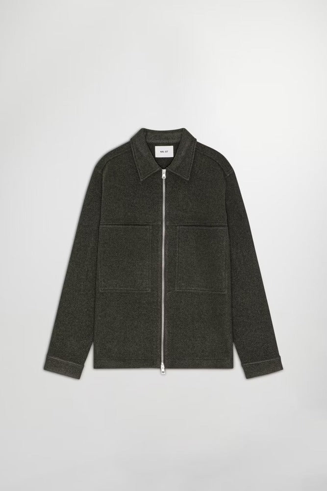 NN07 - Veste Isak Zip 6398 Dark Army