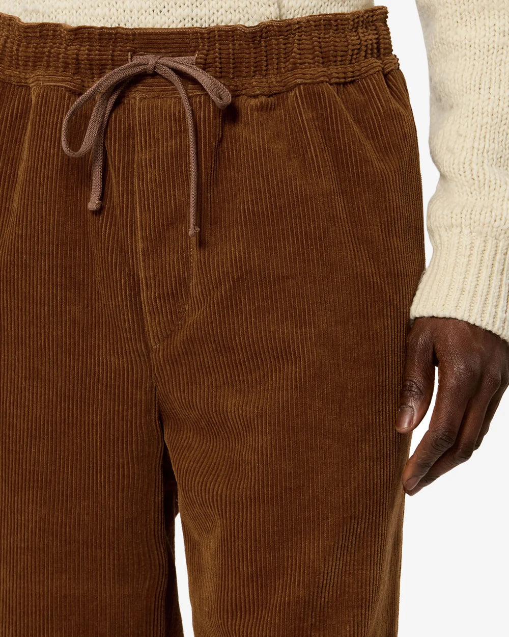 Isabel Marant - Pantalon velours Arlen Caramel