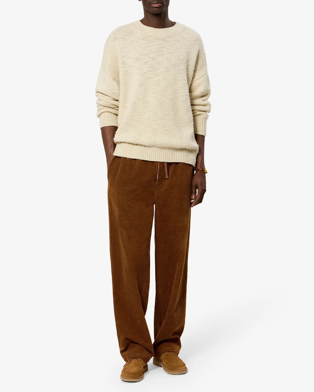 Isabel Marant - Pantalon velours Arlen Caramel