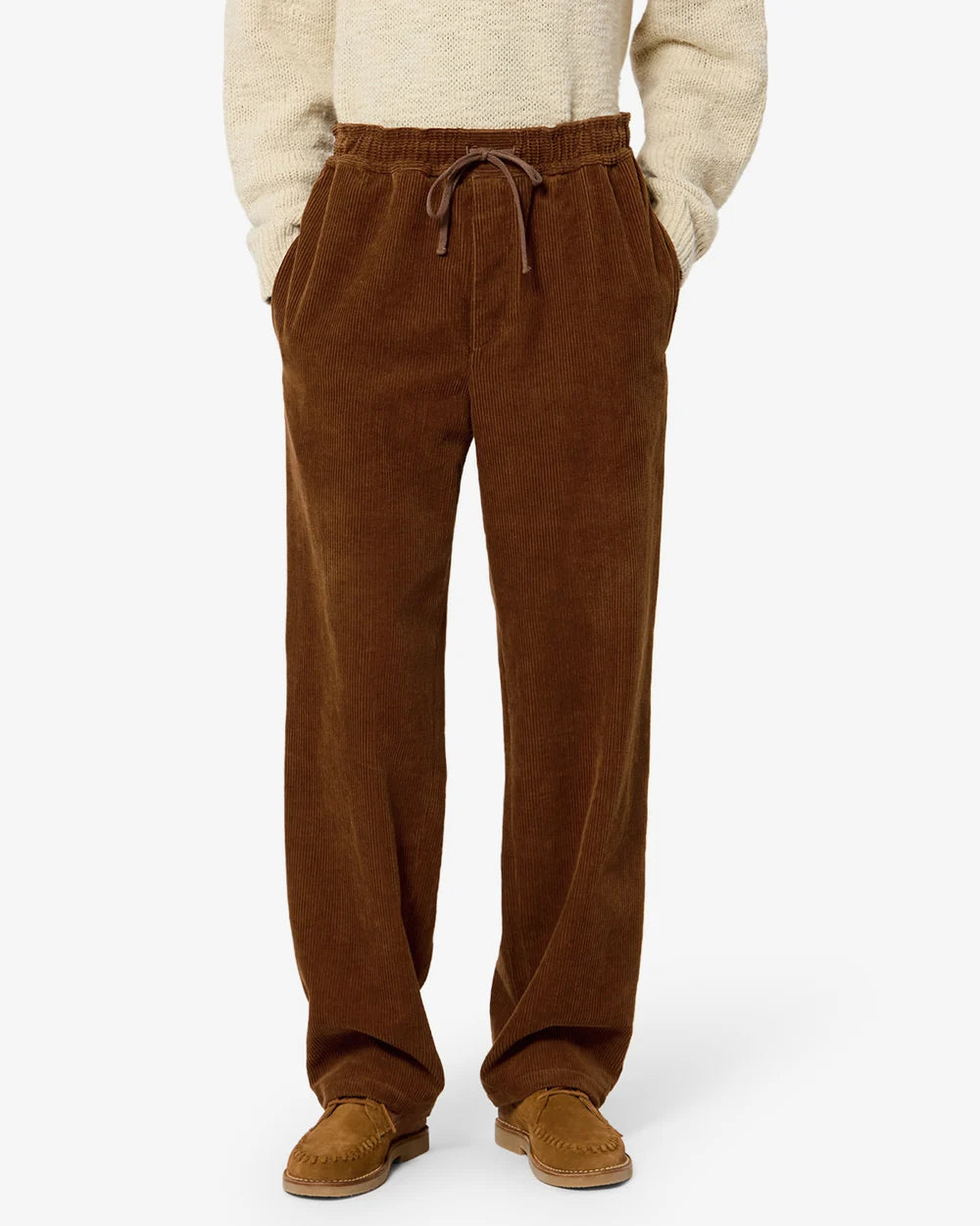 Isabel Marant - Pantalon velours Arlen Caramel