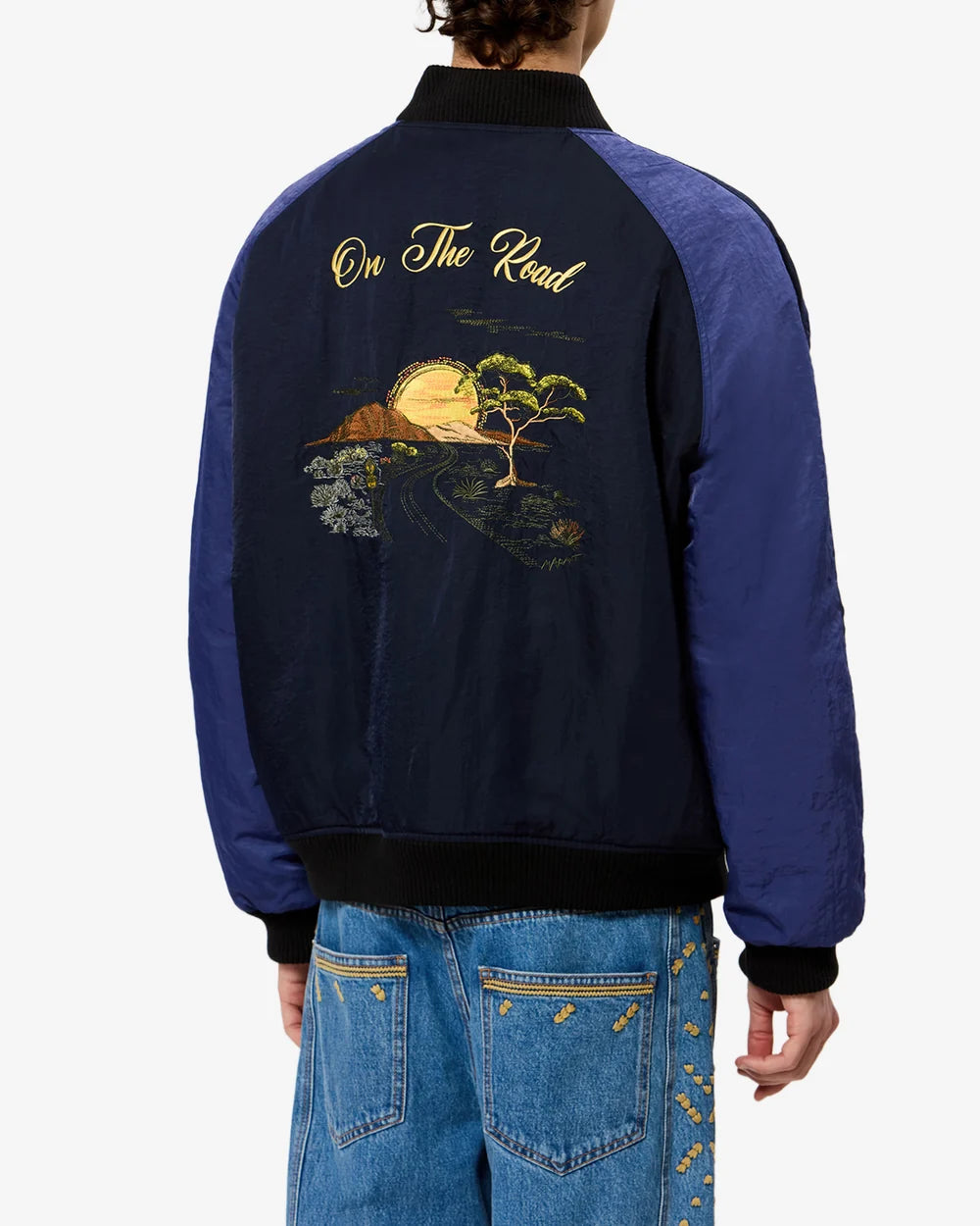 Isabel Marant - Blouson Westley Bleu foncé marine