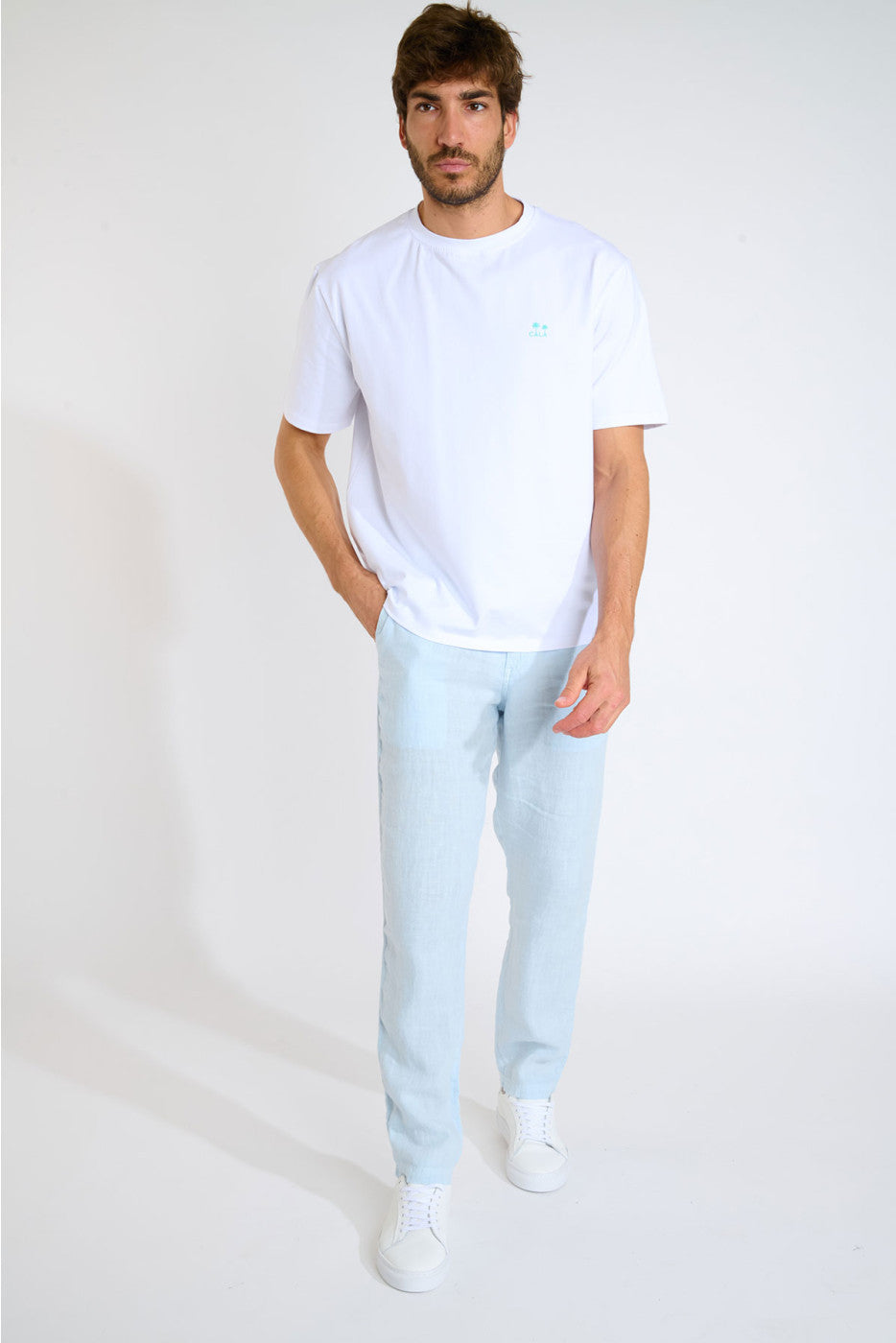 CALA - Pantalon Aurelio Lindye Bleu