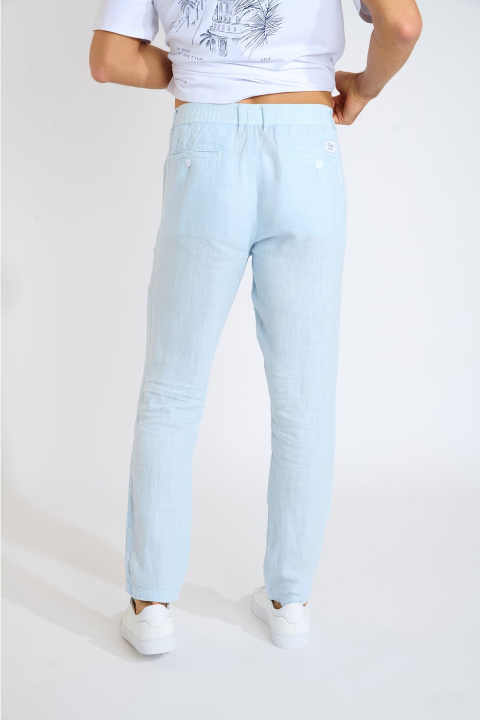 CALA - Pantalon Aurelio Lindye Bleu